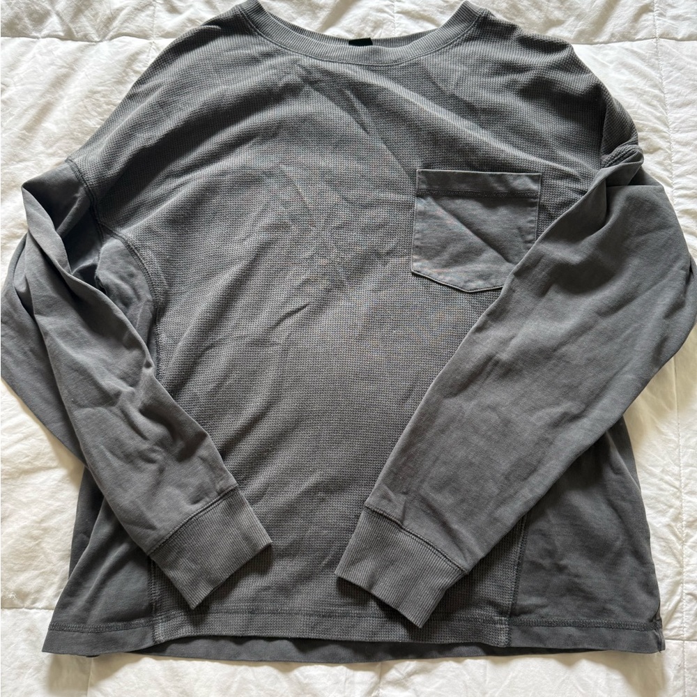 Wild Fable Gray Long Sleeve Tee